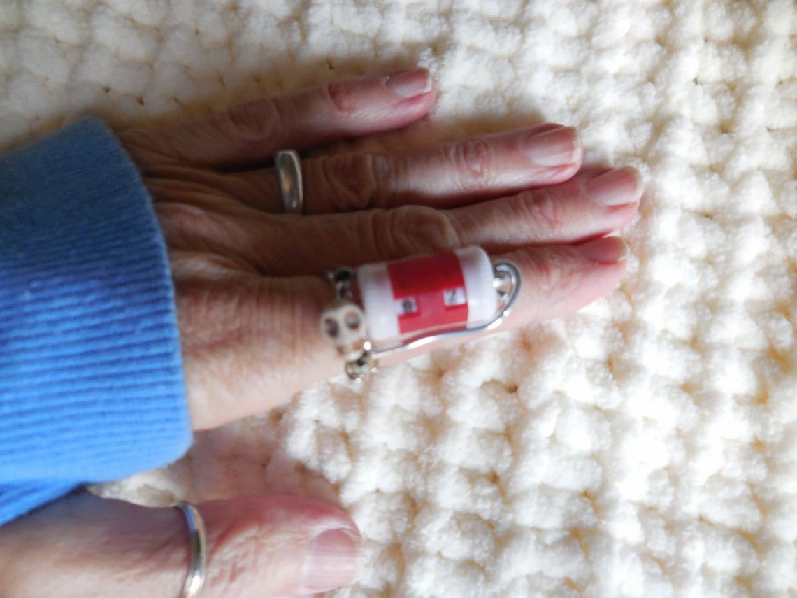 Stitch counter Charms and Ring Etsy