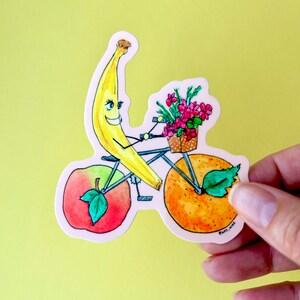 Biker Banane Sticker
