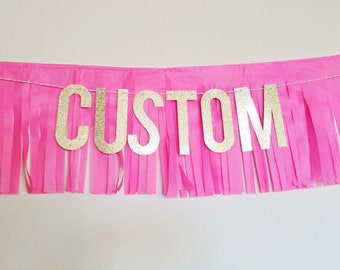 custom party banner- personalized party banner- personalized wedding banner- personalized birthday banner- custom wedding sign- party sign