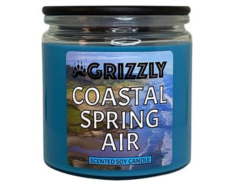 COASTAL SPRING AIR - 11 oz. Scented Soy Candle