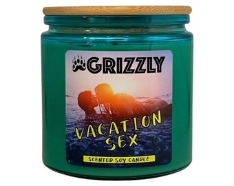 VACATION SEX -  11 oz. Scented Soy Candle