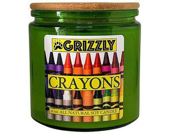 CRAYONS - 11 oz. Scented Soy Candle