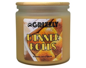 DINNER ROLLS - 11 oz. Scented Soy Candle