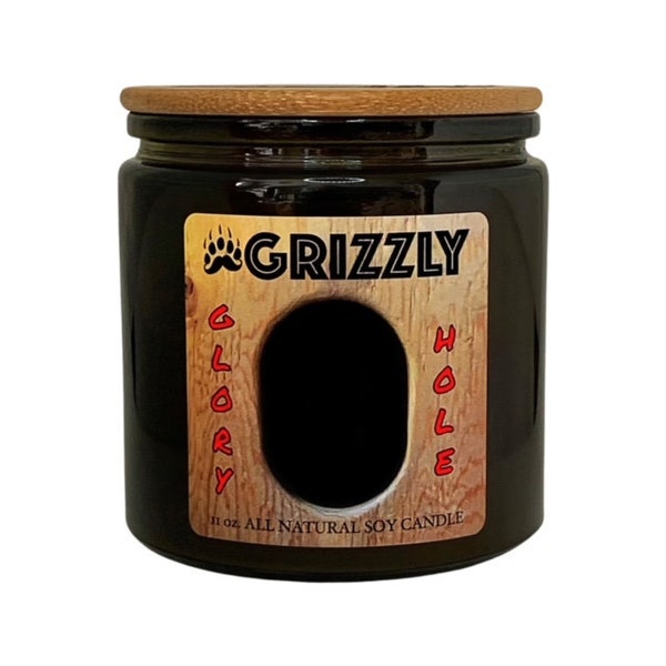 GLORY HOLE - 11 oz. Scented Soy Candle