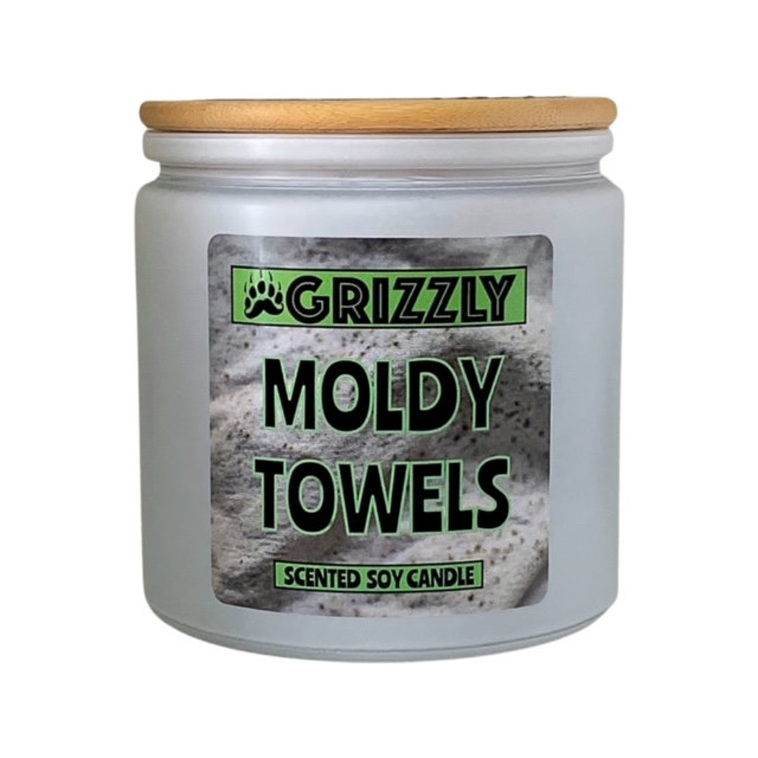 MOLDY TOWELS 11 Oz. Scented Soy Candle Etsy
