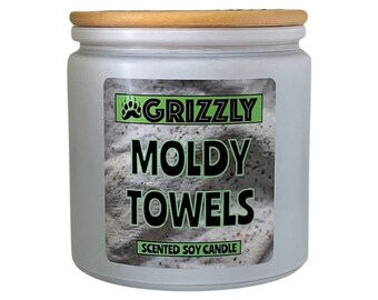 MOLDY TOWELS - 11 oz. Scented Soy Candle
