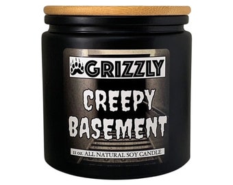 CREEPY BASEMENT - 11 oz. Scented Soy Candle