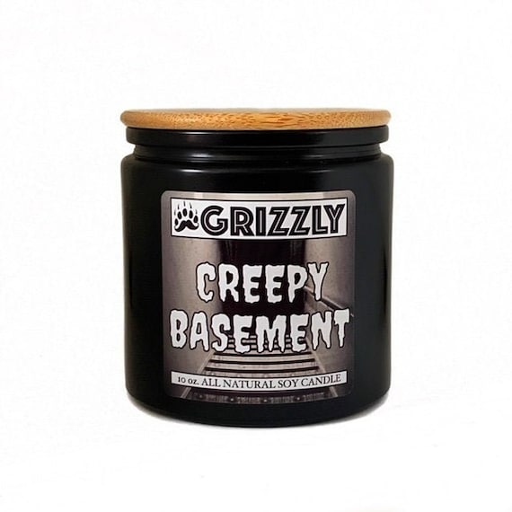 Creepy Basement 11 Oz Scented Soy Candle Creepy Basement 11 Oz Scented Soy, Musty Basement Candle