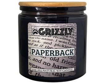 PAPERBACK - 11 oz. Scented Soy Candle