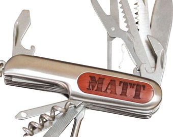 Engraved Multitool - Personalized Multi Tool -  Monogrammed Multi Tool  - Custom Multitool Pocket, Groomsmen Gifts, Groomsmen Multi Tool