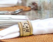Wood Napkin Ring, Personalized Napkin Holder, Engraved Wooden Napkin Ring for Weddings, Custom Napkin Holder Wedding, Napkin Ring for Table