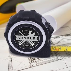 Personalized Tape Measure Gift for Dad, Custom Tape Measure Birthday Gift for Dad, Engraved Tape Measure Grandpa Gift, Dad Tape Measure