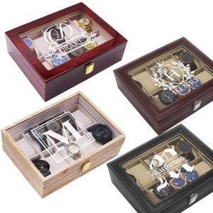 personalized watch box for him