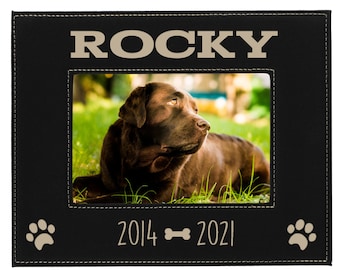Personalized Pet Memorial Frame, Pet Loss Frame, Custom Pet Frame Memorial, Pet Memorial Gift, Pet Bereavement Frame, Pet Picture Frame