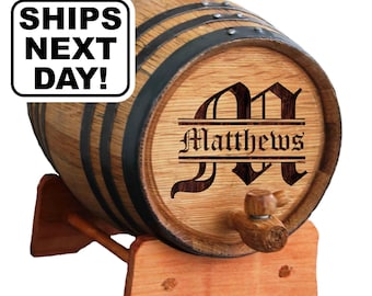 Mini Oak Whiskey Barrel Keg, Custom Whisky Barrel, Engraved Wine Barrel, Personalized Bourbon Barrel, Whiskey Gift, 1, 2 or 3 Liter Barrel