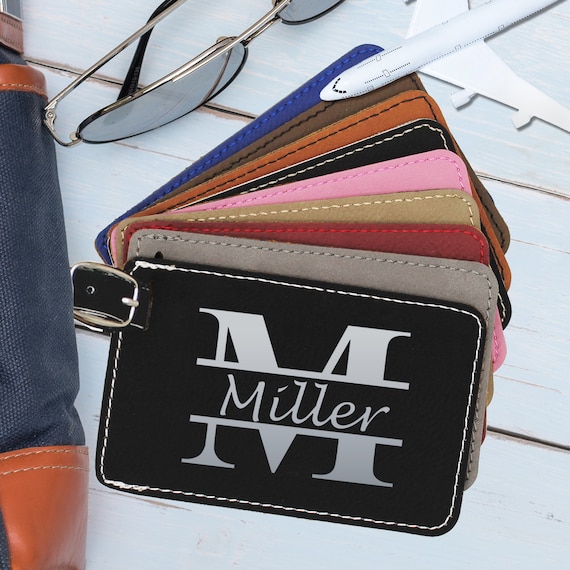 Engraved Luggage Tag, Business Gift, Travel Gifts for Men, Luggage Tags  Personalized, Travel Accessories, Gifts for Travelers 