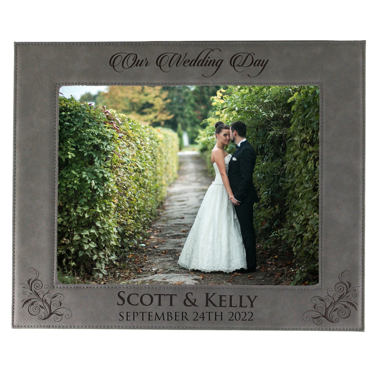 Personalized Wedding Frame Newlywed Gift Custom Wedding Etsy