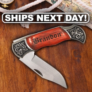 Personalized Pocket Knife -  Groomsman Gift - Engraved Pocket Knive - Groomsmen Gift - Groomsmen Knive, Personalized Knife, Folding Knive
