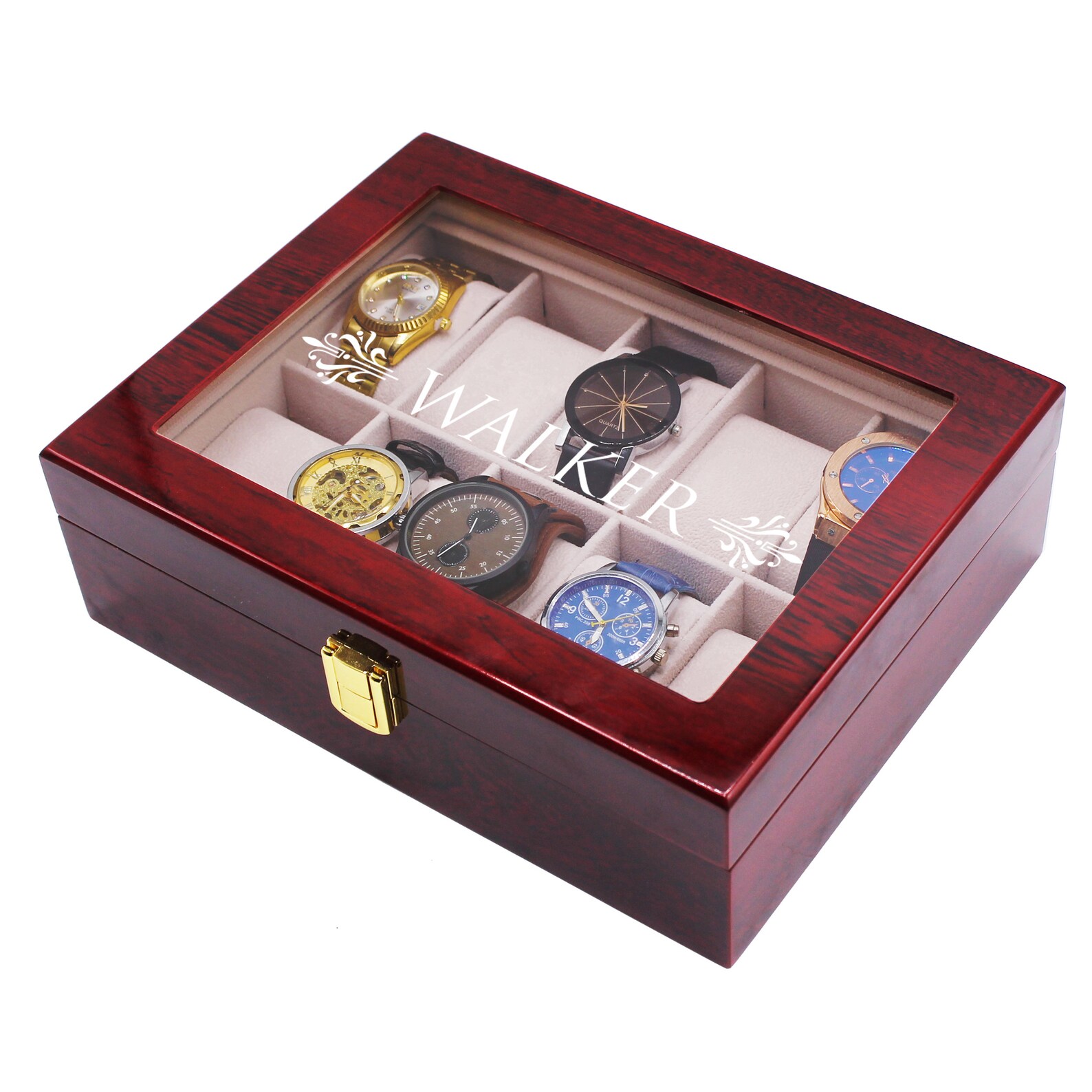 Personalized Watch Storage Box Groomsmen Gifts Etsy