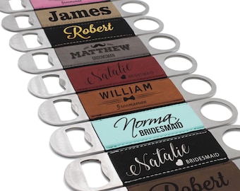Bottle Opener Personalized, Custom Bar Bottle Opener Wedding Favor