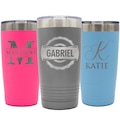 Stainless Steel Tumbler Personalized, Custom Travel Tumbler, To Go Coffee Mug, Laser Engraved Tumbler, Insulated Coffee Cup, Custom Tumbler