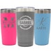 Stainless Steel Tumbler Personalized, Custom Travel Tumbler, To Go Coffee Mug, Laser Engraved Tumbler, Insulated Coffee Cup, Custom Tumbler 