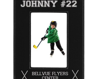 Hockey Coach Gift, Hockey Picture Frame, Hockey Photo Frame, Custom Hockey Frame, Custom Hockey Gifts for Boys, Hockey Coach Frame