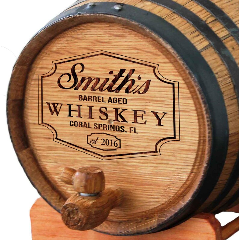 Personalized Wine Barrel Bourbon Barrel Whiskey Barrel Etsy