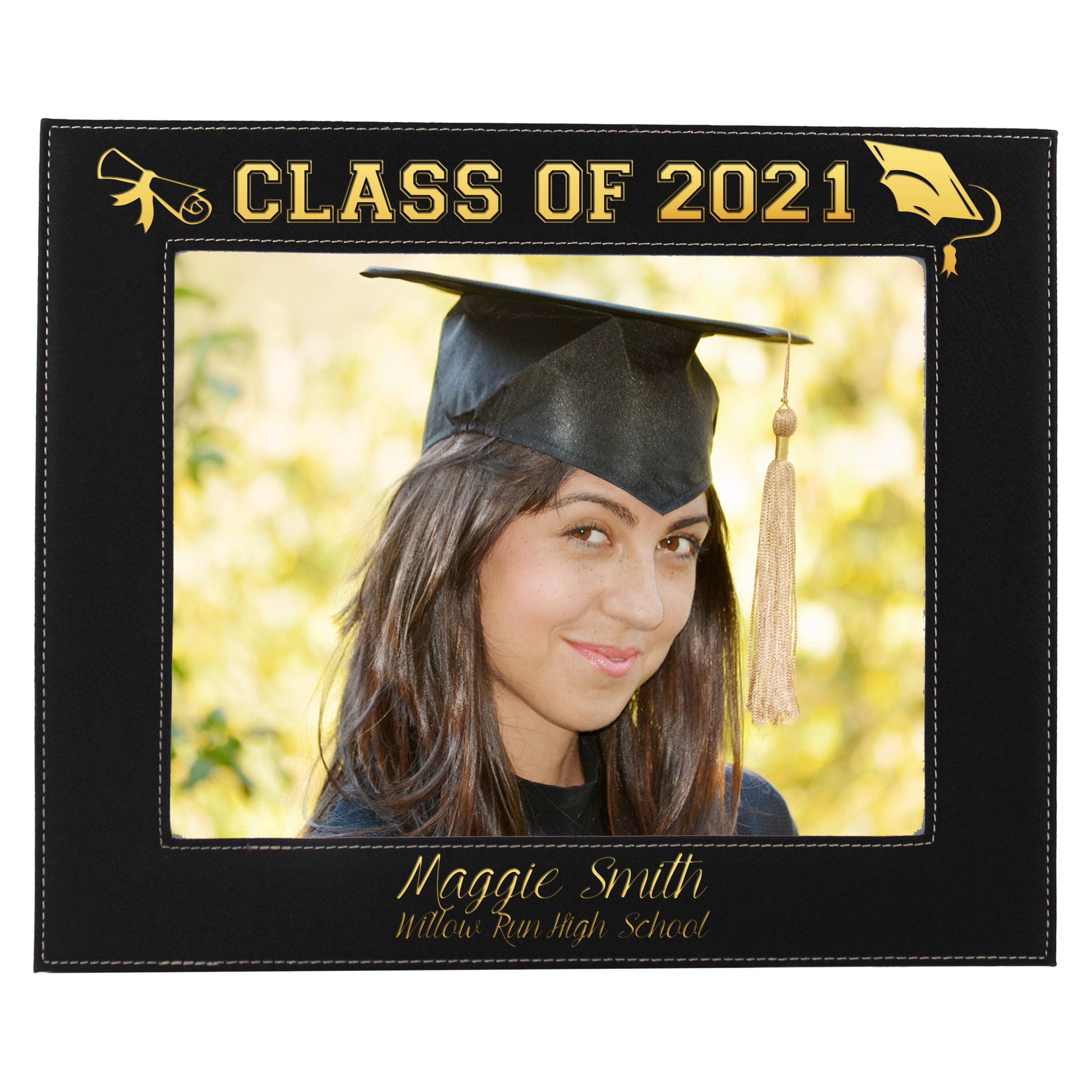 Graduation Picture Frame Personalized Graduation Gift Etsy