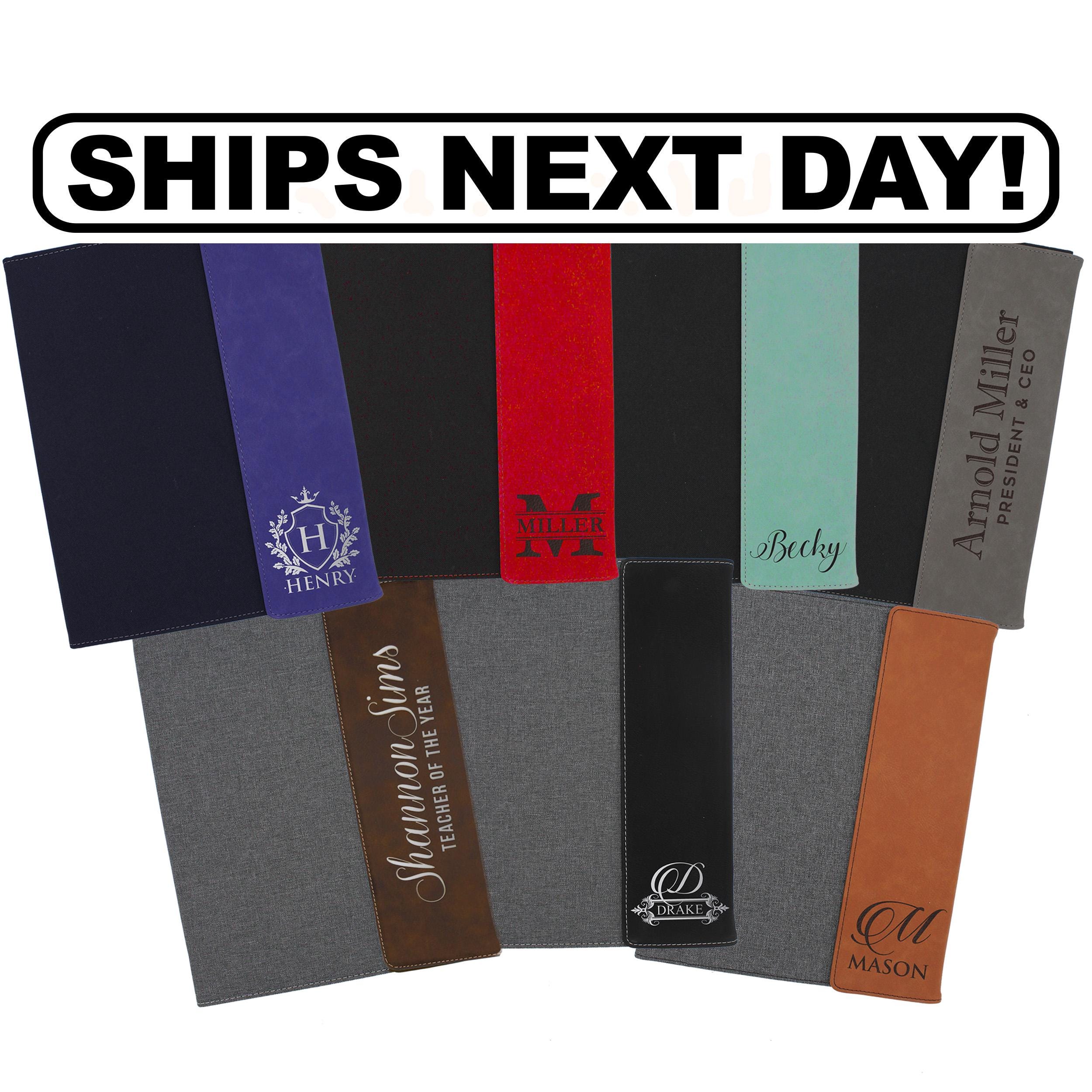 Custom Personalized Business Gifts, Graduation Gifts, Custom Portfolio, Leather Portfolio Folder, Personalized Leather Padfolio