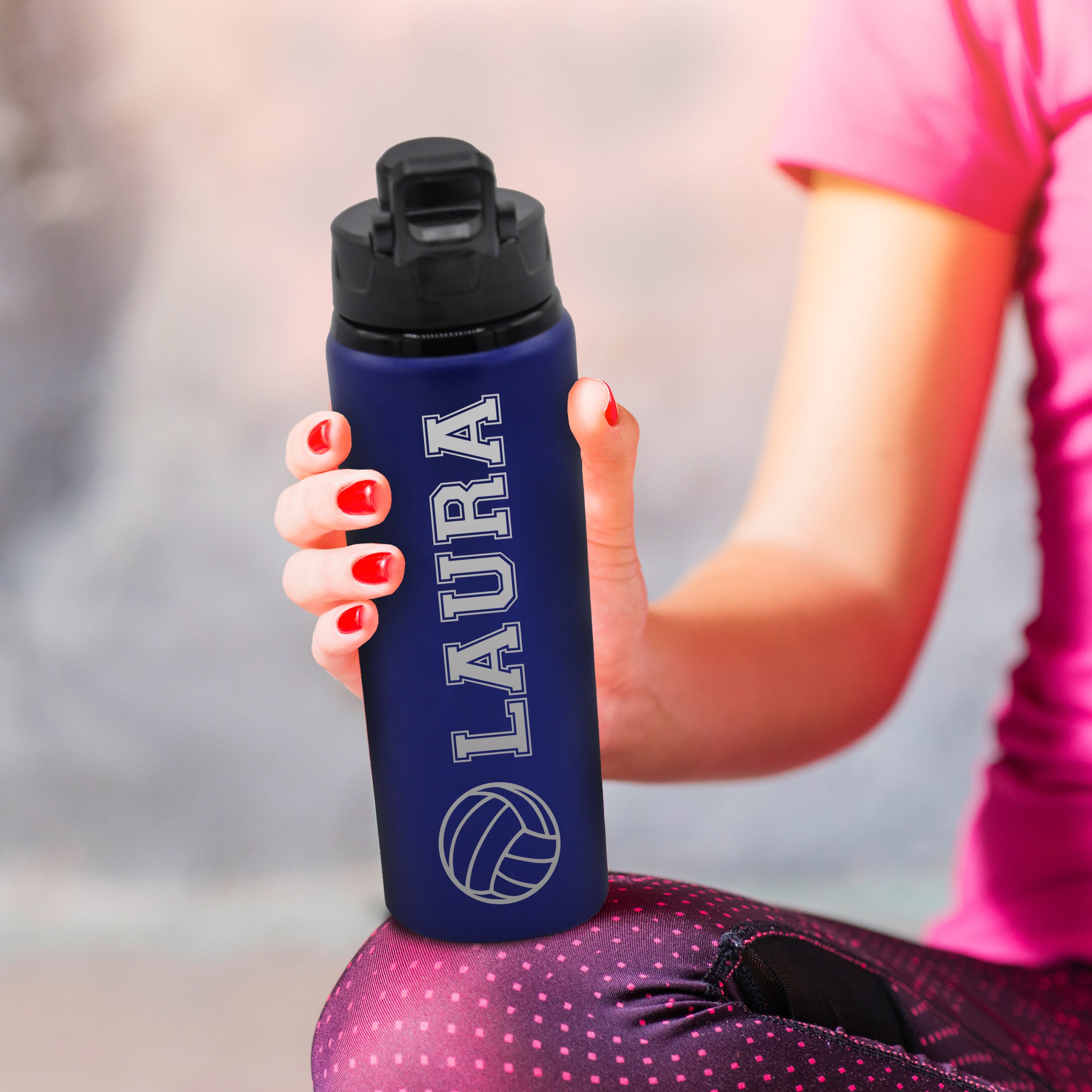 Easy Personalized Water Bottles for School, Sports, Activities