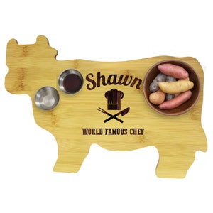 Animal Cutting Boards, Fish Cutting Board, Chicken Cutting Board, Cow Shaped Cutting Board, Engraved Bamboo Cutting Board, Cooking Gifts