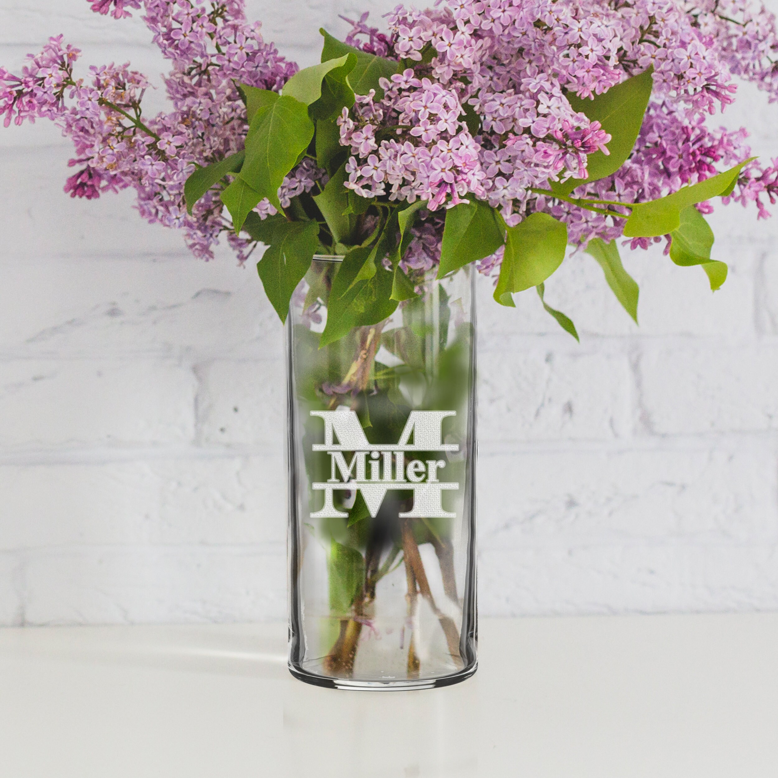 Vase For Flowers Flower Vase Centerpiece Personalized Vases Etsy