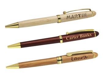 Personalized Wood Pen, Custom Pen, Wood Ballpoint Pen, Monogrammed Pen, Maple Pen, Engraved Wood Pen, Custom Wood Pen, CEO Gift, Boss Gifts