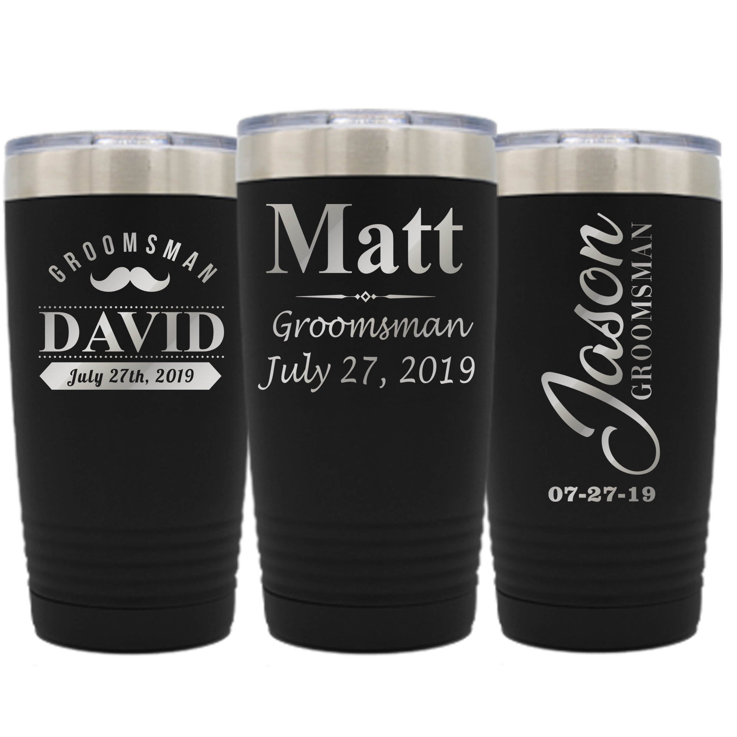 Personalized Tumblers for Groomsmen Bachelor Party Tumbler Etsy