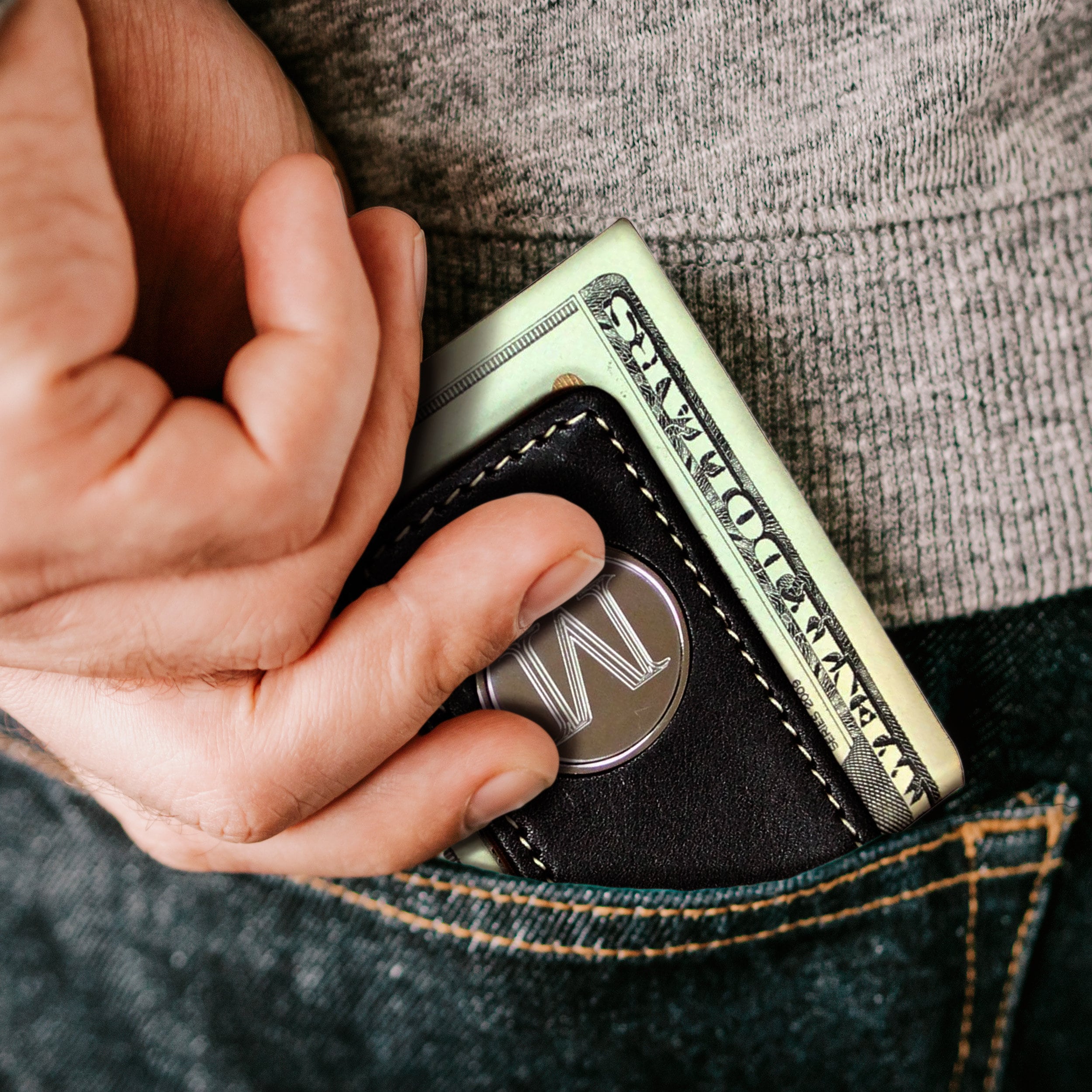 leather-magnetic-money-clip-custom-etsy