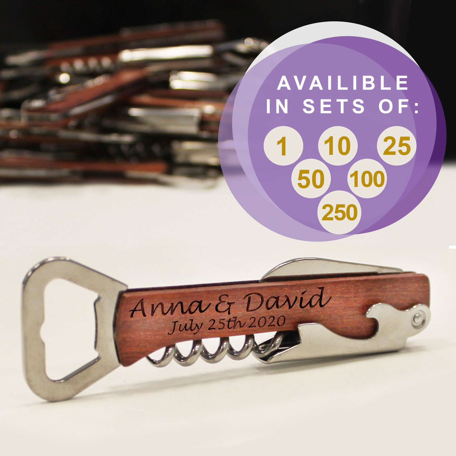 Bottle Opener Favors Wedding Personalized Wedding Favors 100 Etsy