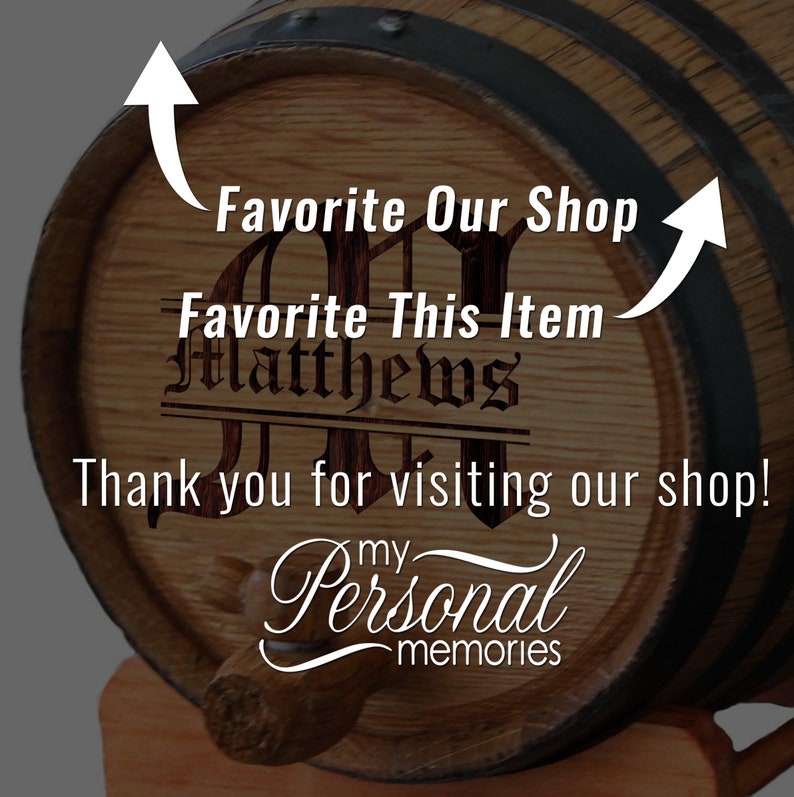 Personalized Whiskey Barrel, 1 or 2 or 3 Liter Mini Oak Whiskey Barrel Groomsmen Gift Birthday Gift Engraved Whiskey Barrel image 9