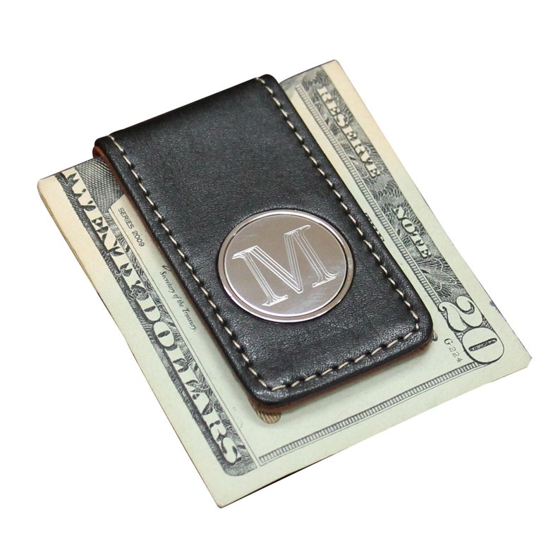 Money Clip Men Money Clip For Men Money Clip Gift For Dad Leather Money Clip Customized Money Clip Money Clips For Guys Him Men - 