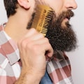 Custom Beard Comb, Engraved Beard Comb, Beard Gift Men, Customized Beard Comb, Beard Comb Personalized