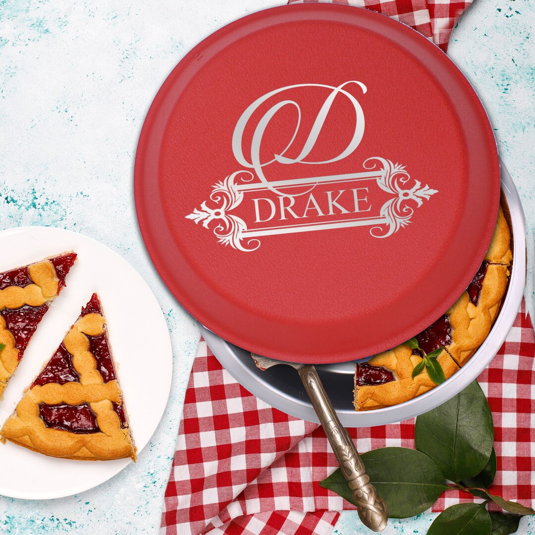 Custom Pie Pan, Engraved Pie Dish, Personalized Pie Server, Pie Pan