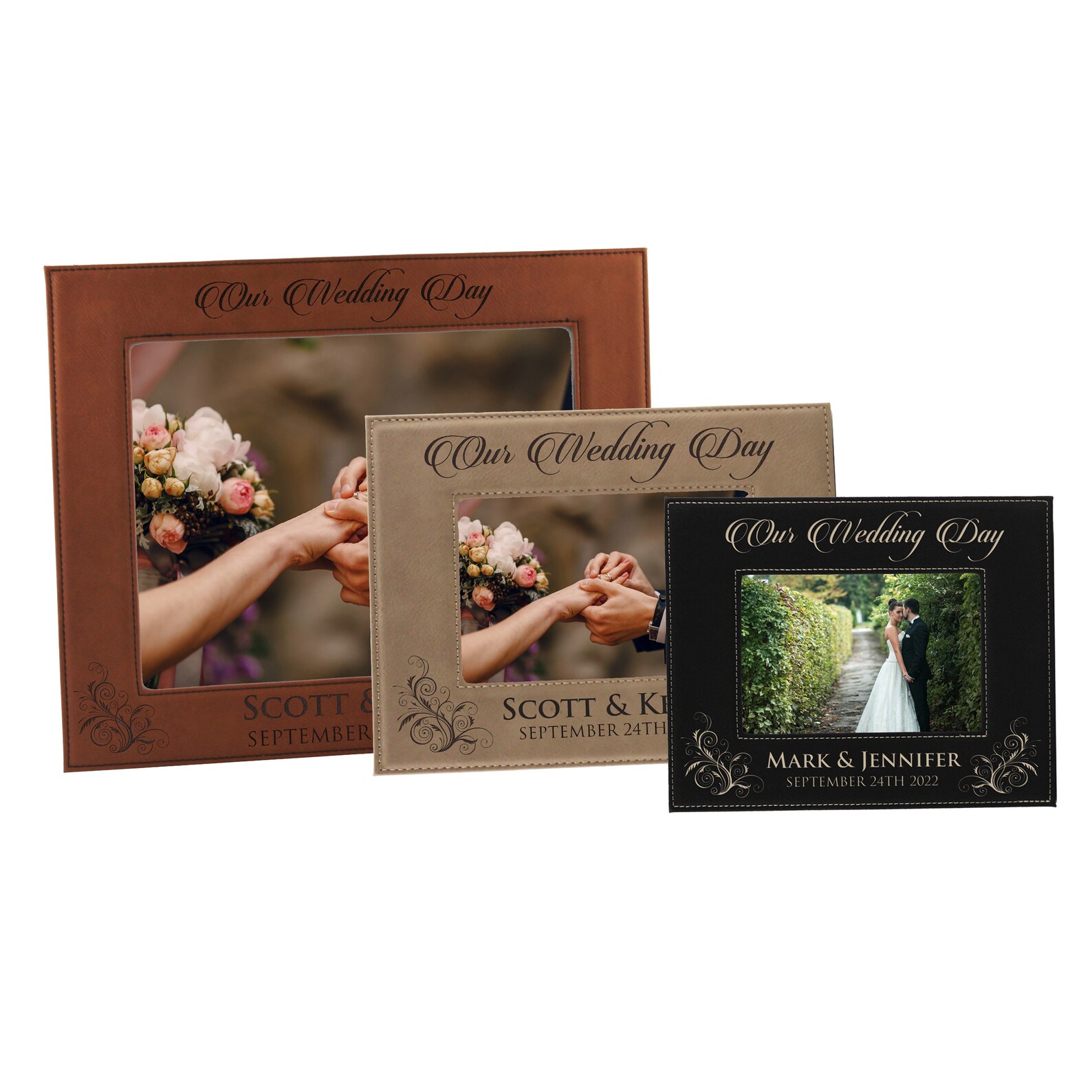 Personalized Wedding Frame Newlywed Gift Custom Wedding Etsy