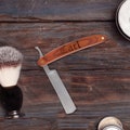 Personalized Straight Razor, Engraved Shavette Razor, Custom Barber Razor, Monogrammed Straight Edge Razor