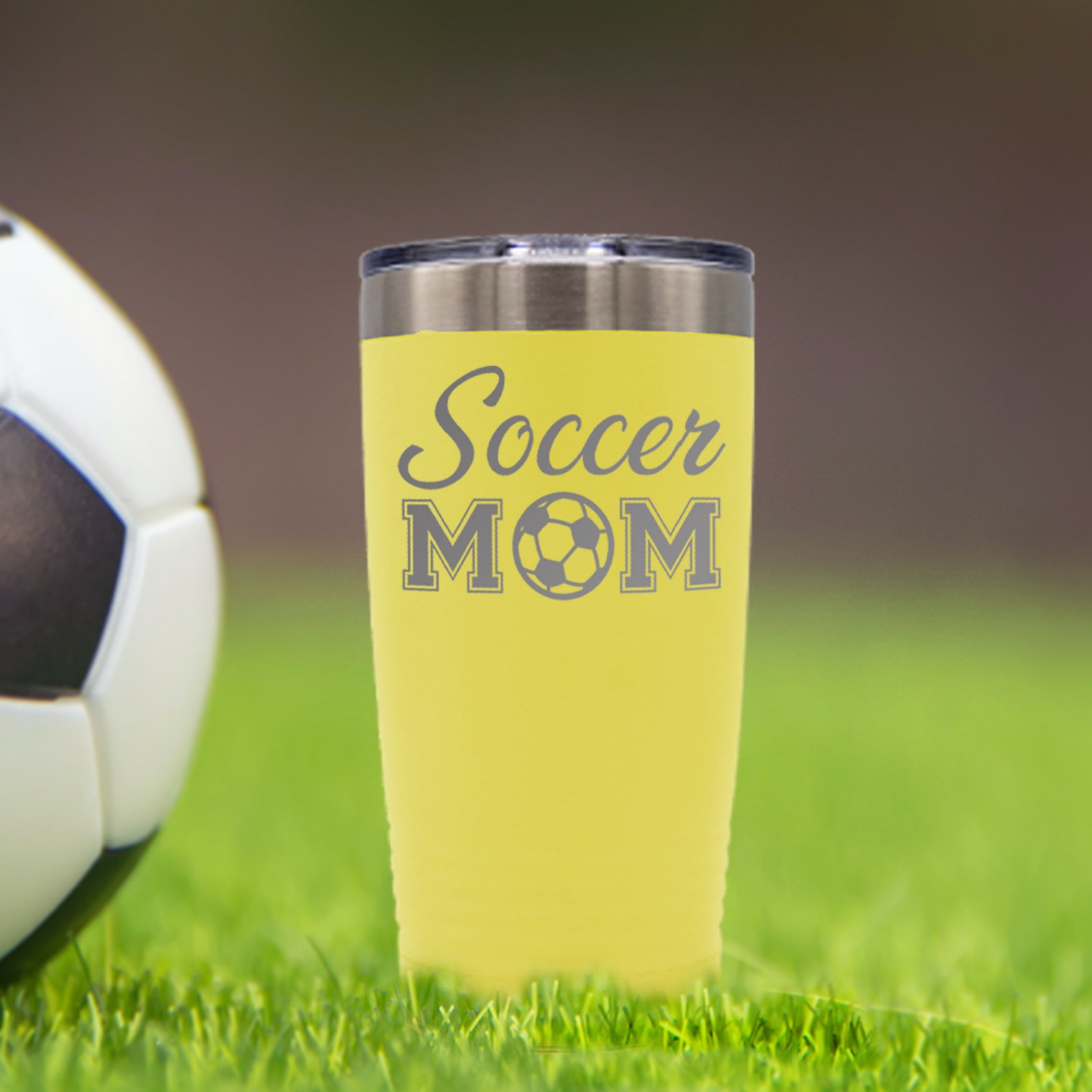 Cheer Mom Tumbler Football Cup for Mom Soccer Gift for Mom Etsy