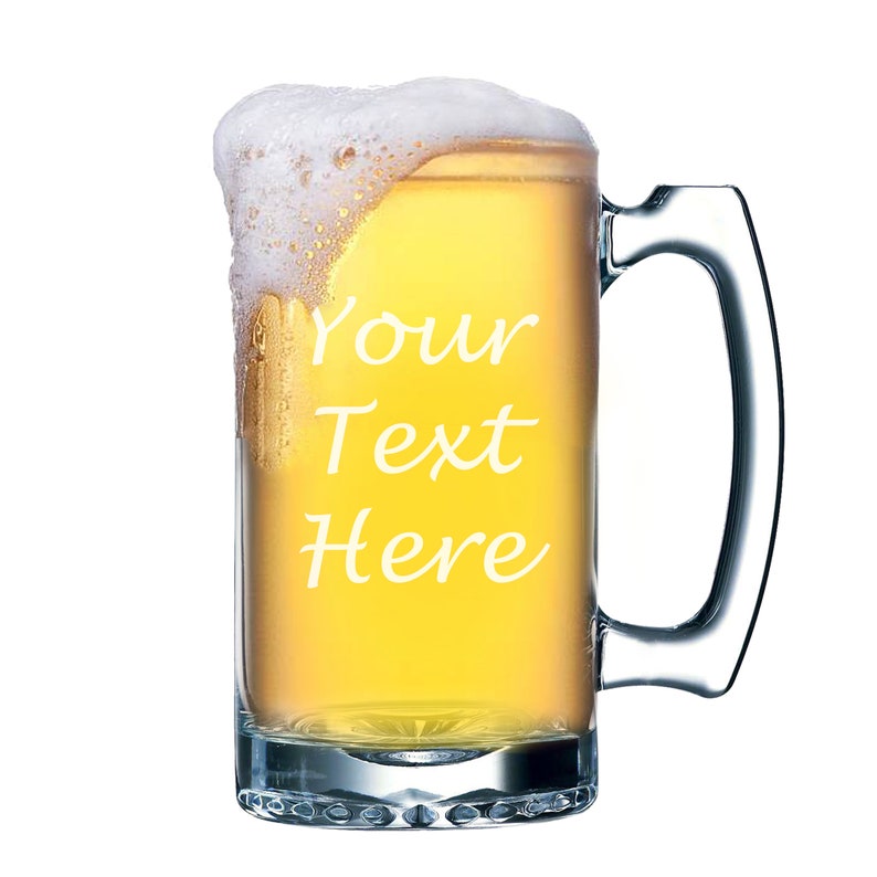 Personalized Beer Mug Custom Beer Mug With Name Engraved Etsy