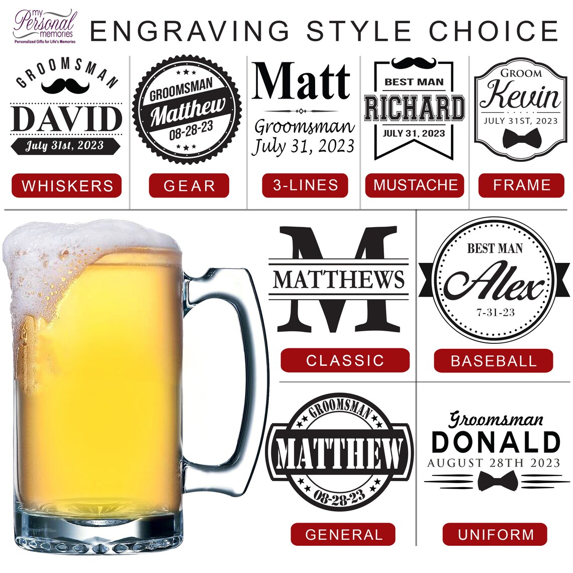 Wedding Beer Mugs Wedding Beer Glasses Wedding Beer Stein Etsy