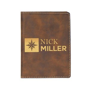 Passport Cover, Leather Passport Holder, Personalized Passport Holder, Monogrammed Passport Case, Travel Gifts, Travel Passport Holder