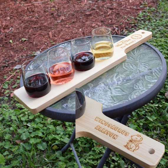 Personalized Wine Flight, Wine Tasting Set With 4 Glasses, Unique Wine  Gifts, Gifts for Girlfriend, Funny Wine Gifts, Bridesmaid Wine Gifts 