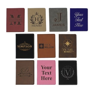 Monogrammed Passport Cover, Travel Gifts for Women, Passport Case, Passport Cover for Men, Leather Passport Cover, Custom Passport Case