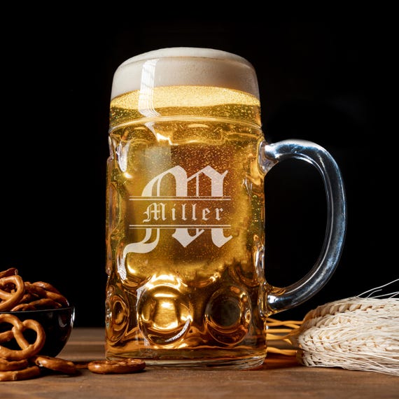 Personalized Oktoberfest Beer Mug - Giant Beer Glass Holds Over 3 Beers -  41 Oz - Etsy